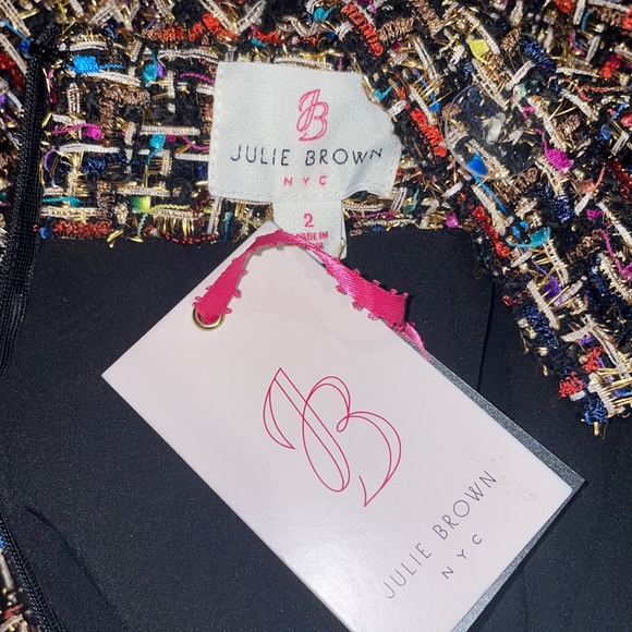 Julie Brown NYC Eliana Skirt Black 2 - Picture 6 of 6